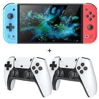M20 Pro Retro Gaming Console Bundle – 7" HD Display, Dual Wireless Controllers & TV Dock