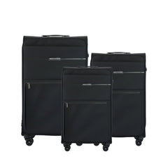 TOMCRUISER LEGACY SOFT LUGGAGE TROLLEY SET BLUE, BLACK, GREEN (3pc)