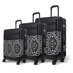 TOMCRUISER VISION HARD TROLLEY Set WHITE, BLACK (3pc)