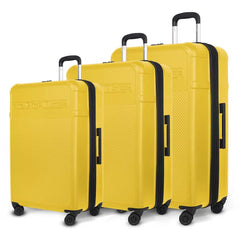 TOMCRUISER STORY HARD TROLLEY SET PINK, Black, Yellow (3pc)