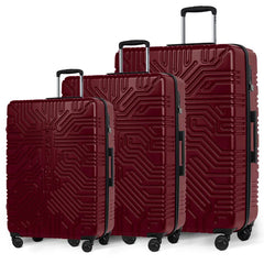 TOMCRUISER MATRIX HARD TROLLEY 20,24,28 inch SILVER, RED, BLUE
