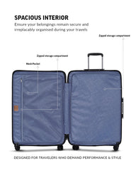 TOMCRUISER MATRIX HARD TROLLEY 20" 24" 28" inch BLUE
