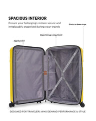 TOMCRUISER STORY HARD TROLLEY YELLOW (20", 24", 28")