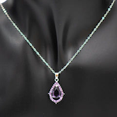 Radiant Gem Pendant Set