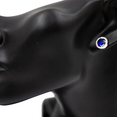 Blue Zircon Pendant Set