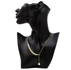 Leaf Shaped Pendant Set