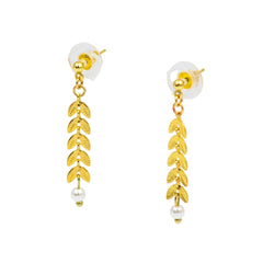 Leaf Shaped Pendant Set