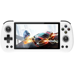 Powkiddy X55 Handheld Retro Game Console Built-in 40,000 Games 144GB 5.5-Inch IPS Screen Video Gaming Console, RK3566 CPU, HDMI Interface