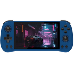 Powkiddy X55 Handheld Retro Game Console Built-in 40,000 Games 144GB 5.5-Inch IPS Screen Video Gaming Console, RK3566 CPU, HDMI Interface