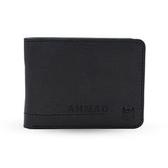Fusion Fold- Pure leather Wallet - Customize With Your Name