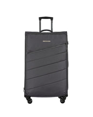 TOMCRUISER ELITE SOFT LUGGAGE TROLLEY SET BLUE, Black, Grey (3pc)