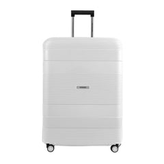 TOM CRUISER INTELLICASE PP HARD TROLLEY ALL WHITE, DARK GRAY, BLUE (3 PCS)