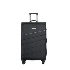 TOMCRUISER ELITE SOFT LUGGAGE TROLLEY SET BLUE, Black, Grey (3pc)