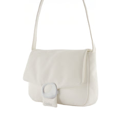 Foska Women's Small Cross-Body Bag - Smooth PU Leather - 24x19 cm