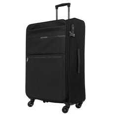 TOMCRUISER LEGACY SOFT LUGGAGE TROLLEY BLACK (20", 24", 28")