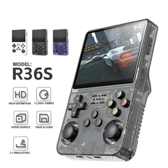 Yo R36S Retro Handheld Video Game Console Linux System 3.5 Inch IPS Screen Mini Video Player 128GB with 20 000 Pre Installed Games