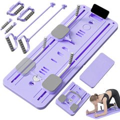 Multifunctional Portable Pilates Reformer Set Abdominal Workout Board