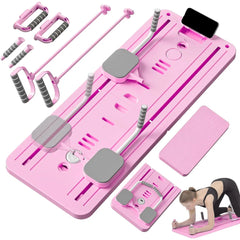 Multifunctional Portable Pilates Reformer Set Abdominal Workout Board