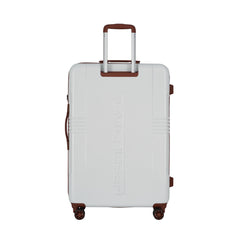 TOMCRUISER GRAND TOUR HARD TROLLEY 20 inch With 16 inch Vanity Case WHITE TC-HT-157