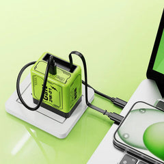 120w Retractable Type-C Cable Charger