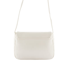 Foska Women's Small Cross-Body Bag - Smooth PU Leather - 24x19 cm