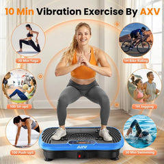 Vibration Plate Fitness Platform Exercise Machine Vibrating Lymphatic Drainage