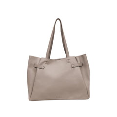Foska Women's Large Shoulder Bag - Classic Design Brown - 37.5x28.5 cm