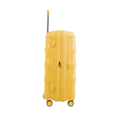 TOM CRUISER AEROLITE PP HARD TROLLEY BRIGHT YELLOW, OLIVE, EGRET GREY (3PCS - 20", 24" and 28"))