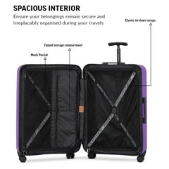 TOMCRUISER SPACE HARD TROLLEY 20,24,28 inch PURPLE