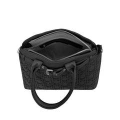Foska Women's Versatile Fashion Tote Bag – Shoulder Handbag -Metal Chain Detail Black - Pink - Khaki - 33x27 cm
