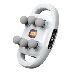 6 Head Massage Gun Deep Tissue, Percussion Massager Gun with 9 Levels & 9 Modes, Electric Massager Tool for Back, Neck, Leg, Full Body Muscle Pain Relief