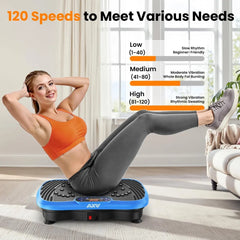 Vibration Plate Fitness Platform Exercise Machine Vibrating Lymphatic Drainage