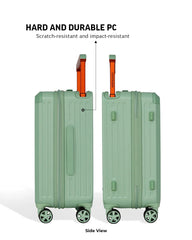 TOMCRUISER WIDER HARD TROLLEY 20 inch GREEN (TC-HT-111)