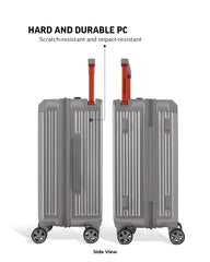 TOMCRUISER WIDER HARD TROLLEY 20 INCH SILVER (TC-HT-112)