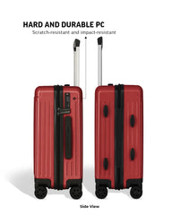TOMCRUISER JET SETTER HARD TROLLEY 20 inch RED (TC-HT-115)