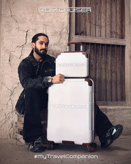 TOMCRUISER GRAND TOUR HARD TROLLEY 16,20,24,28 inch WHITE, BLACK