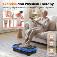 Vibration Plate Fitness Platform Exercise Machine Vibrating Lymphatic Drainage