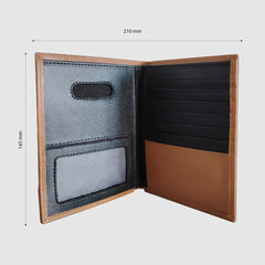 Vagabond- Pure Leather Wallet- Customize With Your Name