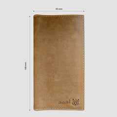 Aura- Pure Leather Wallet- Customize With Your Name