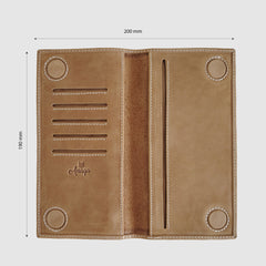 Aura- Pure Leather Wallet- Customize With Your Name
