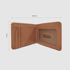 Fusion Fold- Pure leather Wallet - Customize With Your Name
