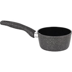 8pcs Forged Aluminum Cookware Set RF12771 Durable Nonstick Ceramic Coating with 4-Layer Construction, Tempered Glass Lid Includes Casseroles, Wokpan, Saucepan, Fry Pan, Pizza Pan