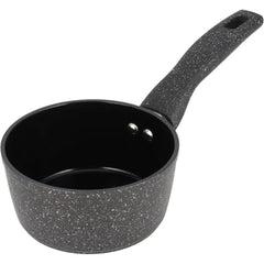 8pcs Forged Aluminum Cookware Set RF12771 Durable Nonstick Ceramic Coating with 4-Layer Construction, Tempered Glass Lid Includes Casseroles, Wokpan, Saucepan, Fry Pan, Pizza Pan