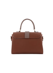 Foska Elegant Women's Crossbody & Shoulder Bag - Brown - Black - Chic Top Handle Handbag