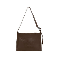 Foska Elegant Women's Bag - Black - dark brown Crossbody & ShoulderExport to Sheets - 34.5x25.5 cm