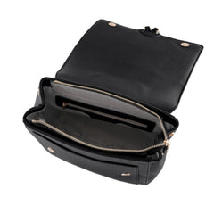 Foska Women's Convertible 2-in-1 Bag: Tote & Backpack - Smooth PU Leather - 29.5x32 cm