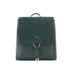 Foska Women's Convertible 2-in-1 Bag: Tote & Backpack - Smooth PU Leather - 29.5x32 cm