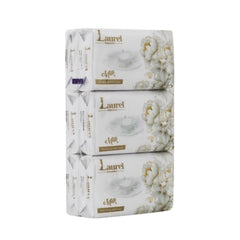 Laurel Temptation Beauty Body Milk Soap 6 x 120g – Nourishing & Moisturizing Bath Soap Bar with Fruity Floral Fragrance – Gentle Cleansing for Soft & Smooth Skin