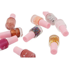 EULA Beauty Nail Polish Set – 10 Nude, Glitter, Neon & Classic Shades | Quick-Dry, Long-Lasting, High-Gloss Nail Colors | Non-Toxic Manicure & Pedicure Kit for Women