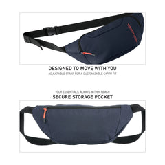 TOM CRUISER GRAND TOUR - SOFT EDITION WAIST BAG BLACK, LIGHT GREY, NAVY